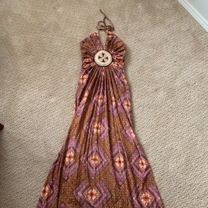 Halter Top Maxi Dress